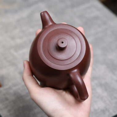 Full Handmade Yixing Zisha Teapot [Jing Lan Pot] (Zi Ni – 280ml)