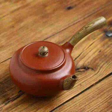 Full Handmade Yixing Zisha Teapot [Tang Yu Pot] (Qing Shui Ni/Jiao Ni – 270ml)