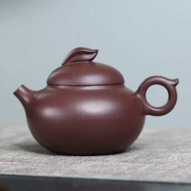 Full Handmade Yixing Zisha Teapot [Listening] (Zi Ni – 200ml)