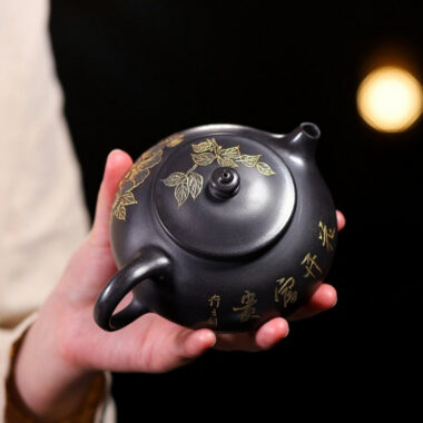 Yixing Zisha Teapot [Han Jiang] (Shi Huang – 260ml)