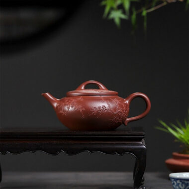 Full Handmade Yixing Zisha Teapot [Han Xiang] (Hong Pi Long – 350ml)