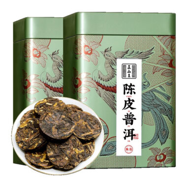 Premium Yunnan [Mandarin Puer] Dark Tea (Mini Tea Cake) Canned Gift Set 250/500g