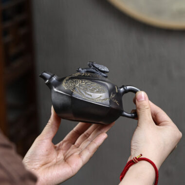 Yixing Zisha Teapot [Zhizu Changle] (Shi Huang – 250ml)