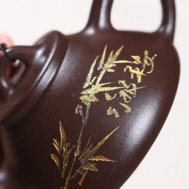 Yixing Zisha Teapot [Bamboo Shi Piao] (Zi Ni – 190ml)
