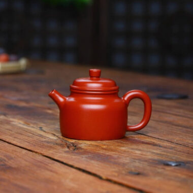 Full Handmade Yixing Zisha Small Teapot [De Zhong / Xishi / Dragon Egg] (Dahongpao – 100/140/140ml)