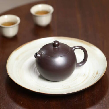 Yixing Zisha Teapot [Hetun Xishi] (Chi Long Xue Sha – 220ml)