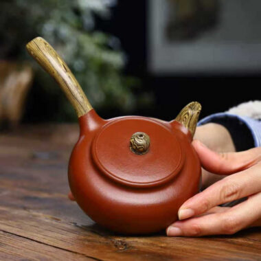 Full Handmade Yixing Zisha Teapot [Tang Yu Pot] (Qing Shui Ni/Jiao Ni – 270ml)