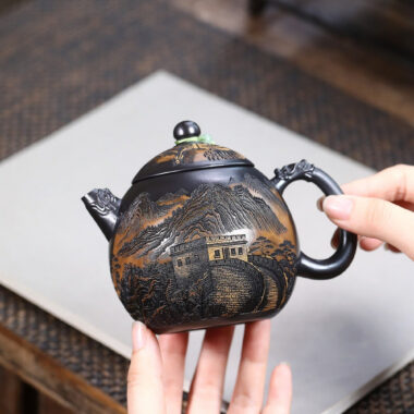 Yixing Zisha Teapot [The Great Wall] (Shi Huang – 320ml)