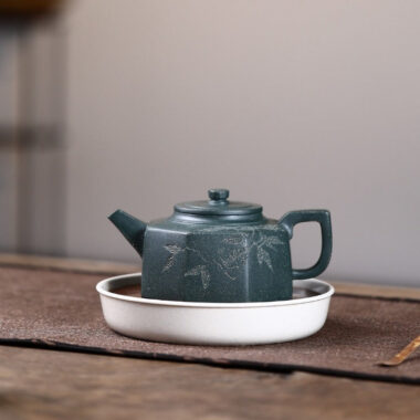Yixing Zisha Teapot [Bafang Jing Lan] (Lu Ni – 280ml)