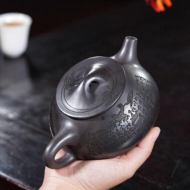 Yixing Zisha Teapot [Shi Piao] (Shi Huang – 430ml)