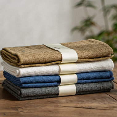 Chinese Style Zen Tea Towel [Zen Series] Wave Pattern