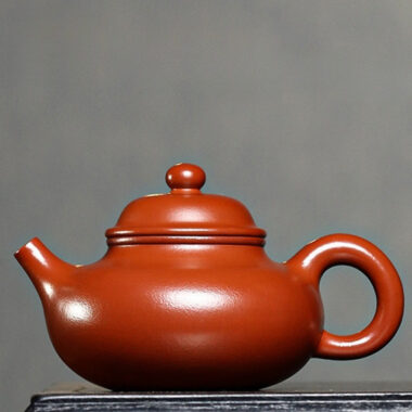 Full Handmade Yixing Zisha Teapot [Rong Tian Pot] (Dahongpao – 210ml)