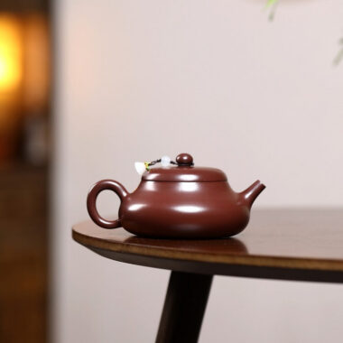 Yixing Zisha Teapot [Bian Xin] (Zi Ni – 160ml)