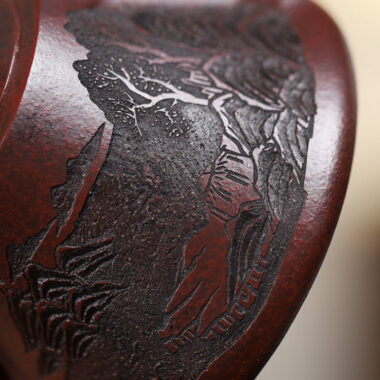 Yixing Zisha Teapot [Ruyi Na Piao] (Long Xue Sha – 310ml)