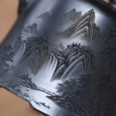 Yixing Zisha Teapot [Mountain Jinzhong] (Shi Huang – 310ml)