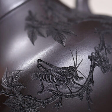 Yixing Zisha Teapot [Si Ting] (Shi Huang – 200ml)