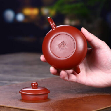 Yixing Zisha Teapot [Fanggu Pot] (Dahongpao -190ml)
