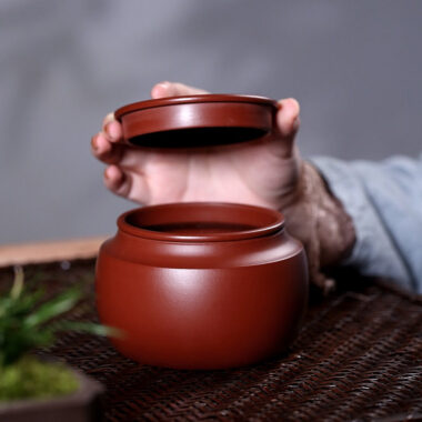 Yixing Zisha Tea Jar Tea Caddy [Sheng Xiang]