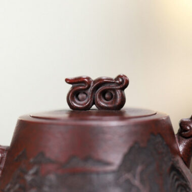 Yixing Zisha Teapot [Ruyi Na Piao] (Long Xue Sha – 310ml)