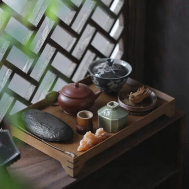 Bamboo Weaving Tea Tray