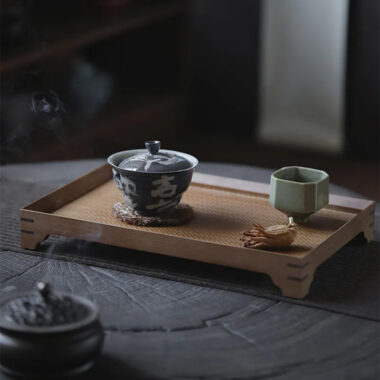 Bamboo Weaving Tea Tray