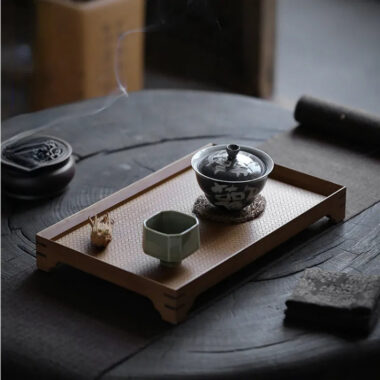 Bamboo Weaving Tea Tray