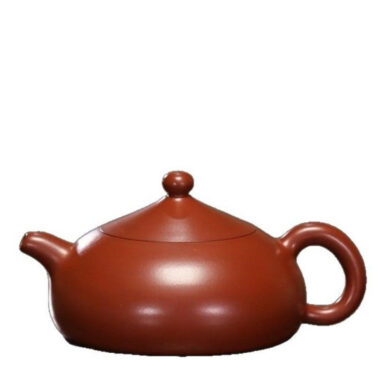 Full Handmade Yixing Zisha Teapot [Half Moon Pot] (Dahongpao – 170ml)