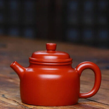 Full Handmade Yixing Zisha Small Teapot [De Zhong / Xishi / Dragon Egg] (Dahongpao – 100/140/140ml)