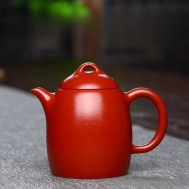 Full Handmade Yixing Zisha Teapot [Qin Quan Pot] (Dahongpao – 180ml)