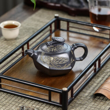 Yixing Zisha Teapot [Zhizu Changle] (Shi Huang – 250ml)