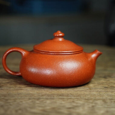 Full Handmade Yixing Zisha Teapot [Han Jiang Pot] (Li Pi Zhu Ni – 190ml)