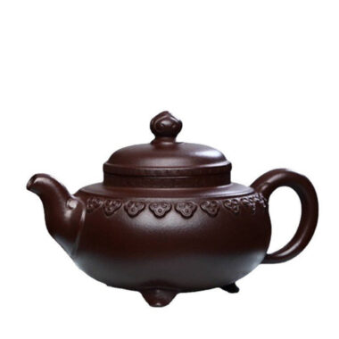 Full Handmade Yixing Zisha Teapot [Yun Jian Ruyi Pot] (Shi Hong – 320ml)