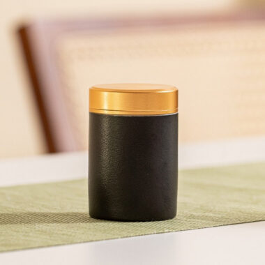 Ceramic Tea Jar | Tea Caddy | Mini Travel Tea Caddy [Tao Yue] 70ml