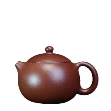 Full Handmade Yixing Zisha Teapot [Xishi Pot] (Di Cao Qing – 130ml)