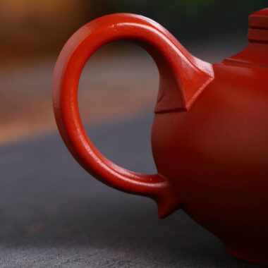 Full Handmade Yixing Zisha Teapot [Dabin Liufang Pot] (Zhu Ni – 260ml)