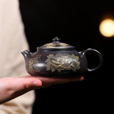 Yixing Zisha Teapot [Han Jiang] (Shi Huang – 260ml)