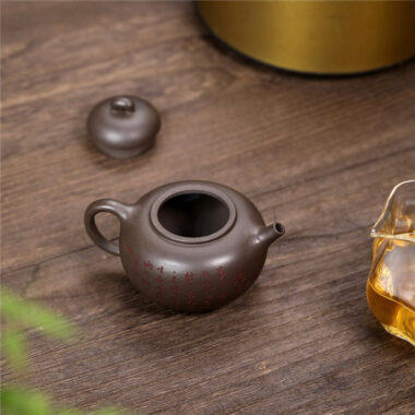 Yixing Zisha Teapot [Green Bamboo] (Qinghui Duan – 180ml)
