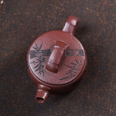 Full Handmade Yixing Zisha Teapot [Xiang Zhu] (30 Mu Zi Ni – 160ml)