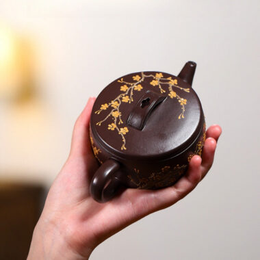 Yixing Zisha Teapot [Meixiang Hanwa] (Zi Ni – 170ml)