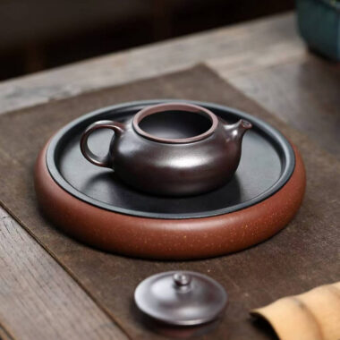 Yixing Zisha Teapot [Han Jiang] (Zi Ni Firewood Fired – 170ml)