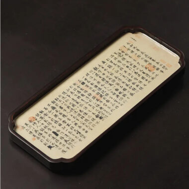 Chinese Sytle [Lanting Xu] Bamboo Tea Tray