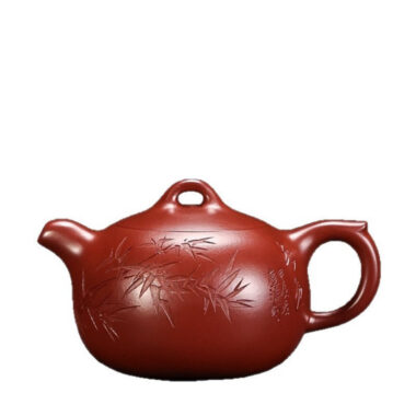 Full Handmade Yixing Zisha Teapot [Yuan Zhu Pot] (Dahongpao- 240ml)