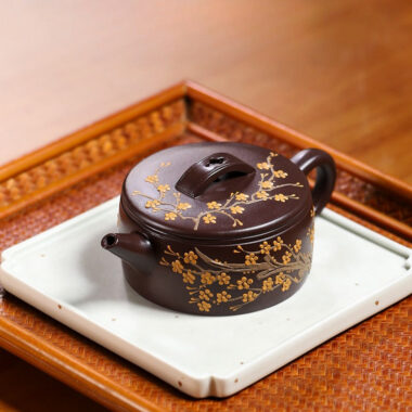 Yixing Zisha Teapot [Meixiang Hanwa] (Zi Ni – 170ml)