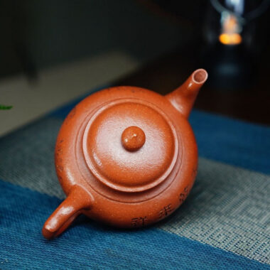 Full Handmade Yixing Zisha Teapot [Xiao Ying Pot] (Li Pi Zhu Ni – 230ml)