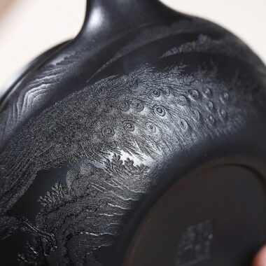 Yixing Zisha Teapot [Shanshui Fanggu] (Shi Huang – 400ml)