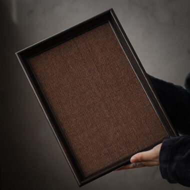 Sandalwood Bamboo Rattan Tea Tray