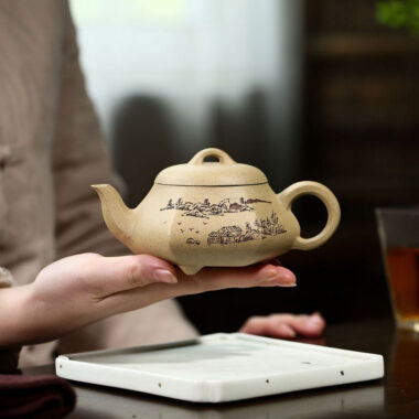Yixing Zisha Teapot [Han Tang Shi Piao] (Duan Ni – 220ml)