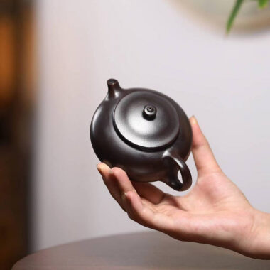 Yixing Zisha Teapot [Han Jiang] (Zi Ni Firewood Fired – 170ml)