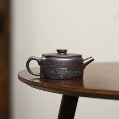Yixing Zisha Teapot [Jiangnan Hanwa] (Chi Long Xue Sha – 150ml)