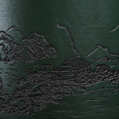 Master Handmade Yixing Zisha Tea Mug [Jiangshan Ru Hua] (Jinsha Zi Ni – 380ml)